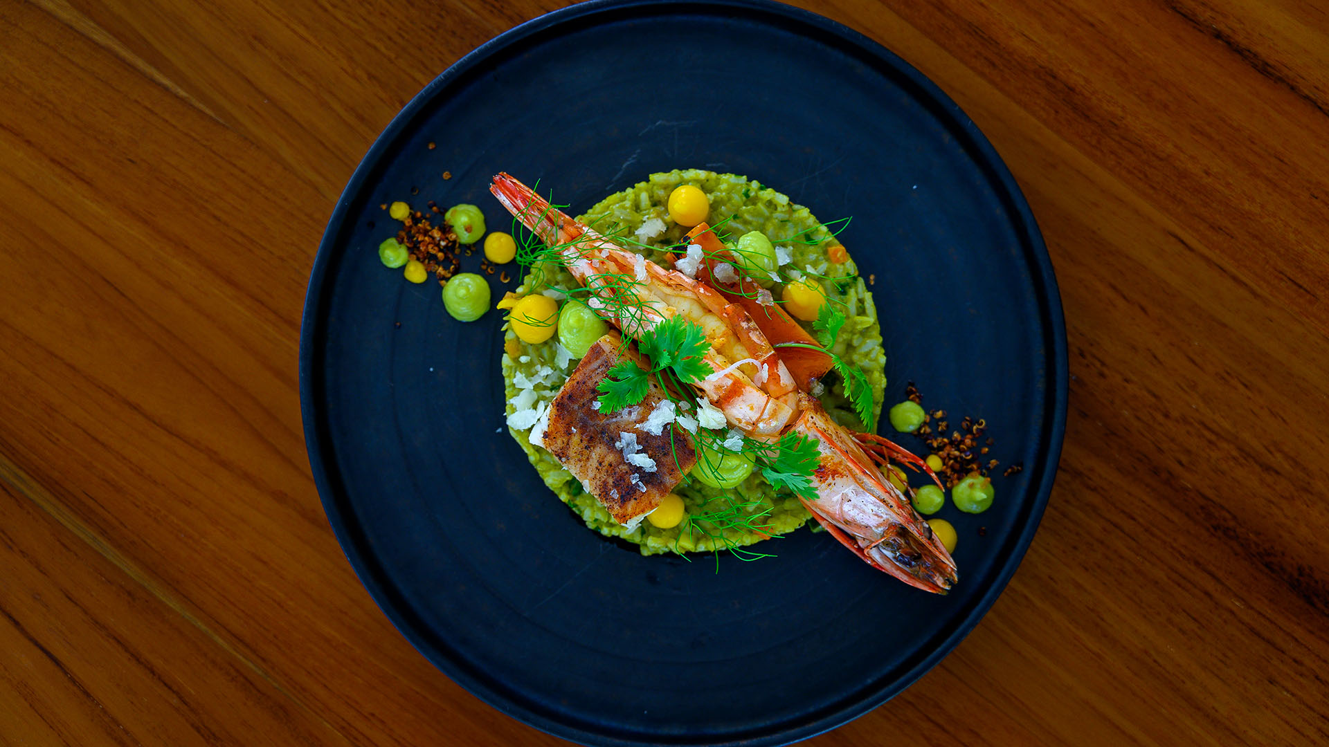 Delicious cuisine from Mar-Umi at Kuda Villingili Maldives