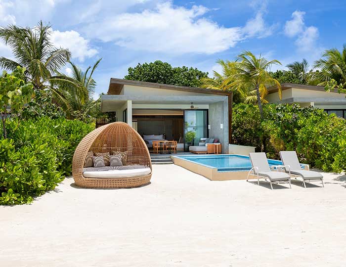 Sunrise Beach Villa at Kuda Villingili Maldives