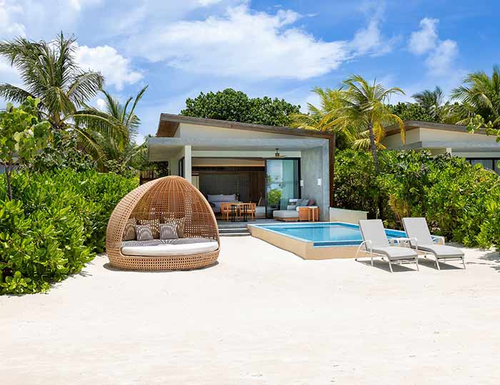 Sunrise Beach Villa at Kuda Villingili Maldives