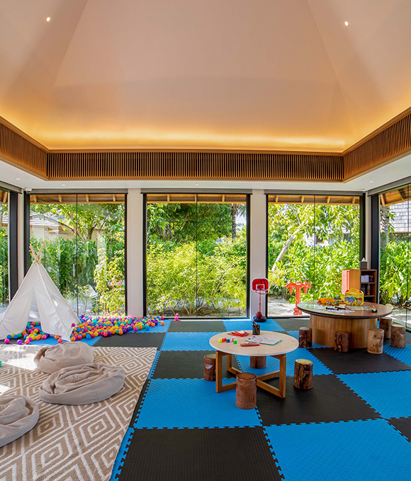 Kids indoor play area at Kuda Villingili Maldives