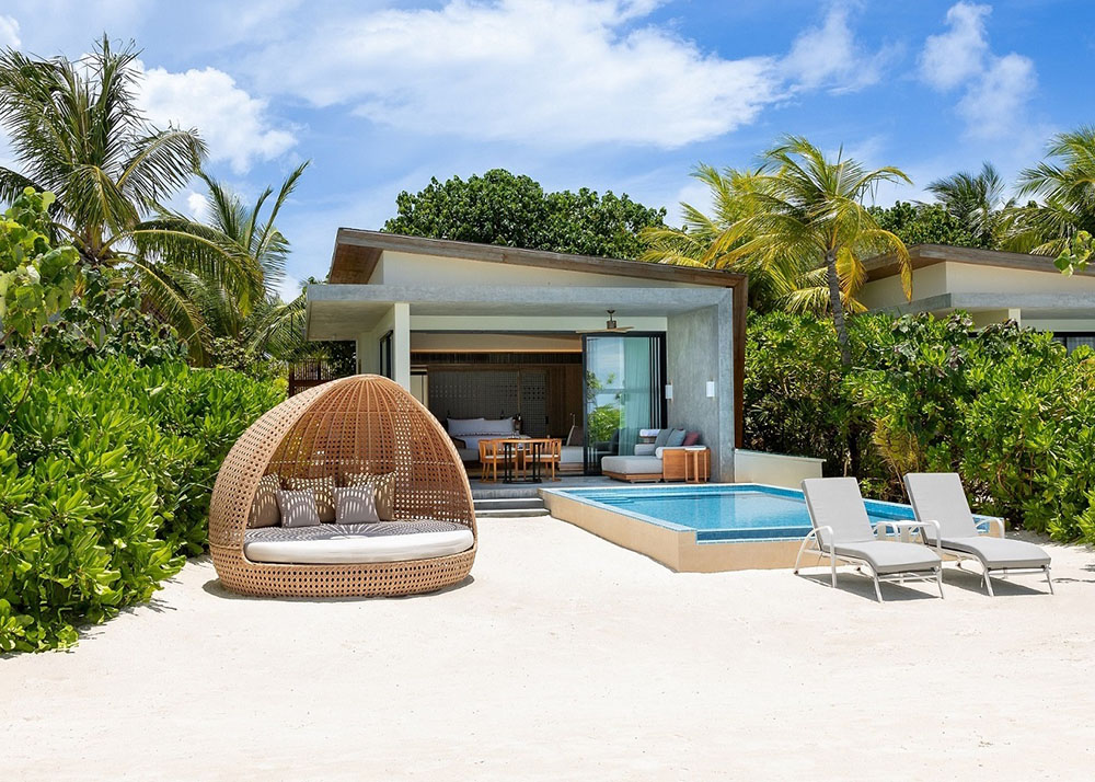 Sunrise Beach Villa at Kuda Villingili Maldives