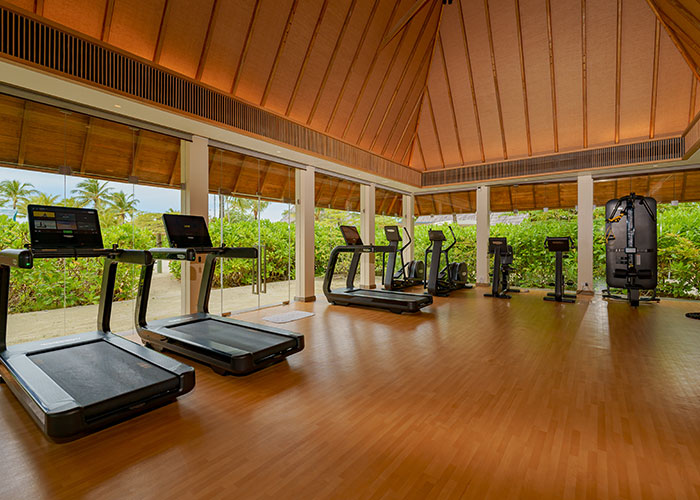 Fitness centre at Kuda Villingili Maldives