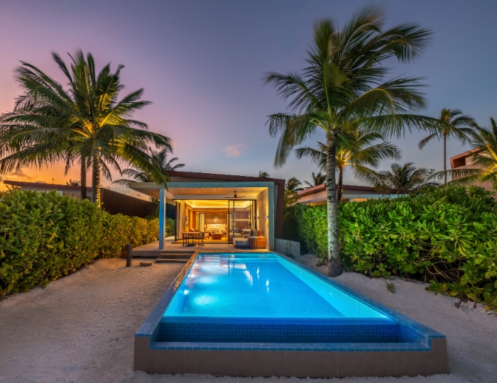 Sunset Beach Villa with Private Pool